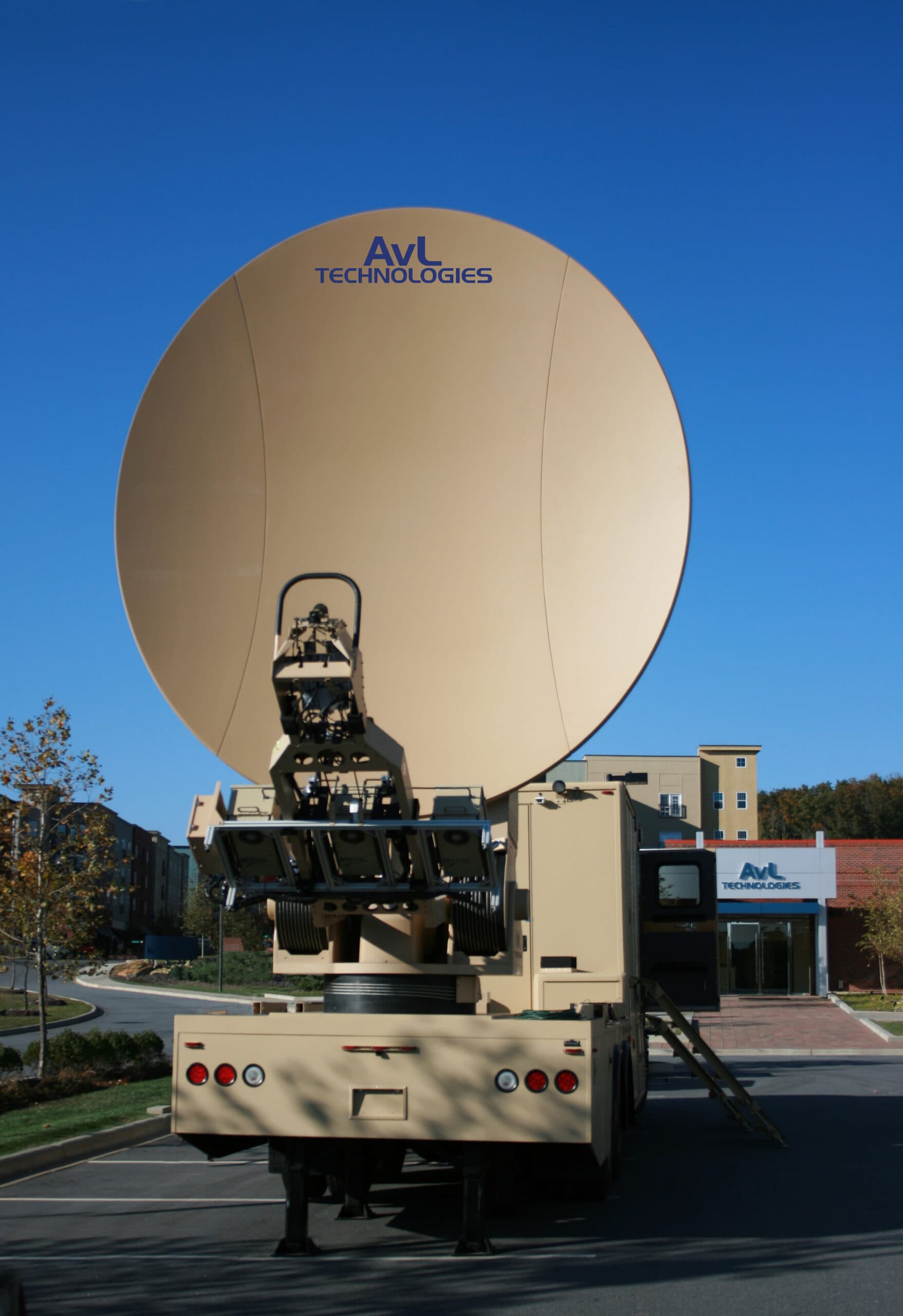 AvL Releases 3.8m Motorized Antenna for Military SATCOM Operations