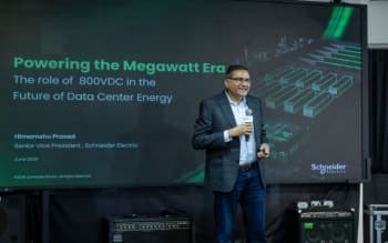 Schneider Electric Unveils 800VDC Power System for NVIDIA AI Data Centers