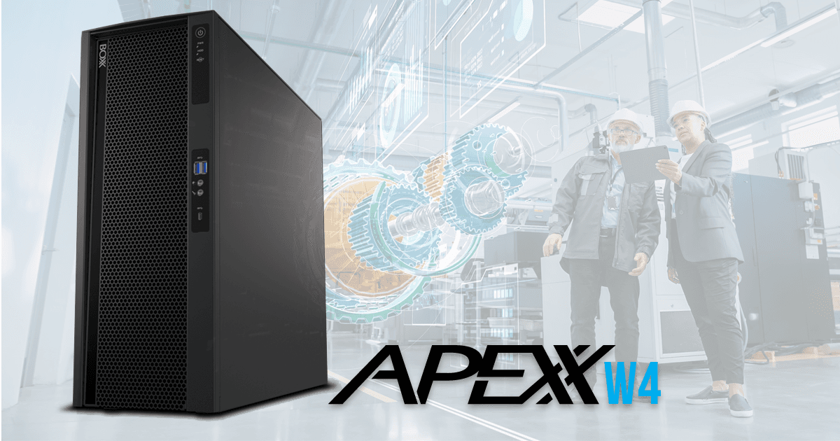 BOXX launches APEXX W4 workstation optimized for quad-GPU video workflows