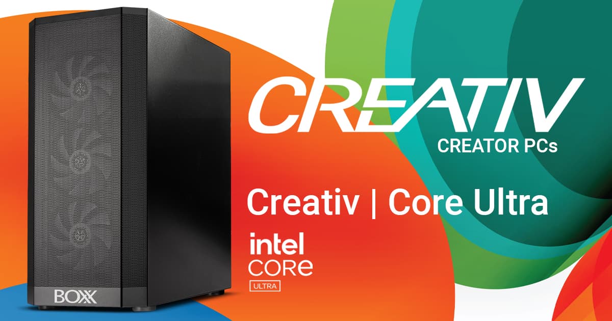 BOXX launches Creativ Core Ultra PC to streamline high-end production