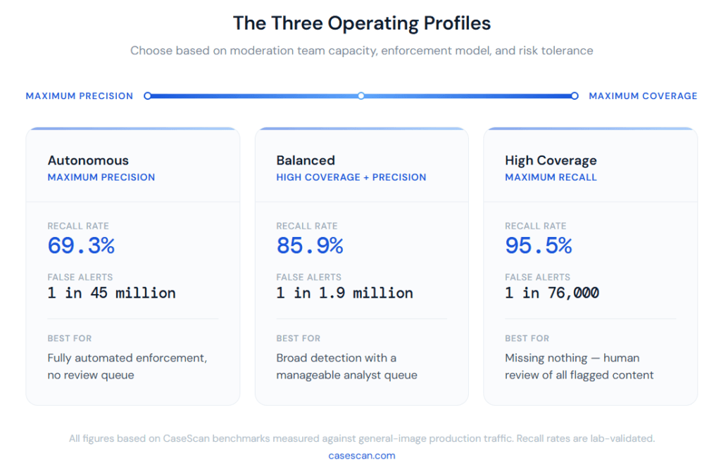 CaseScan details metrics for CSAM detection API evaluation