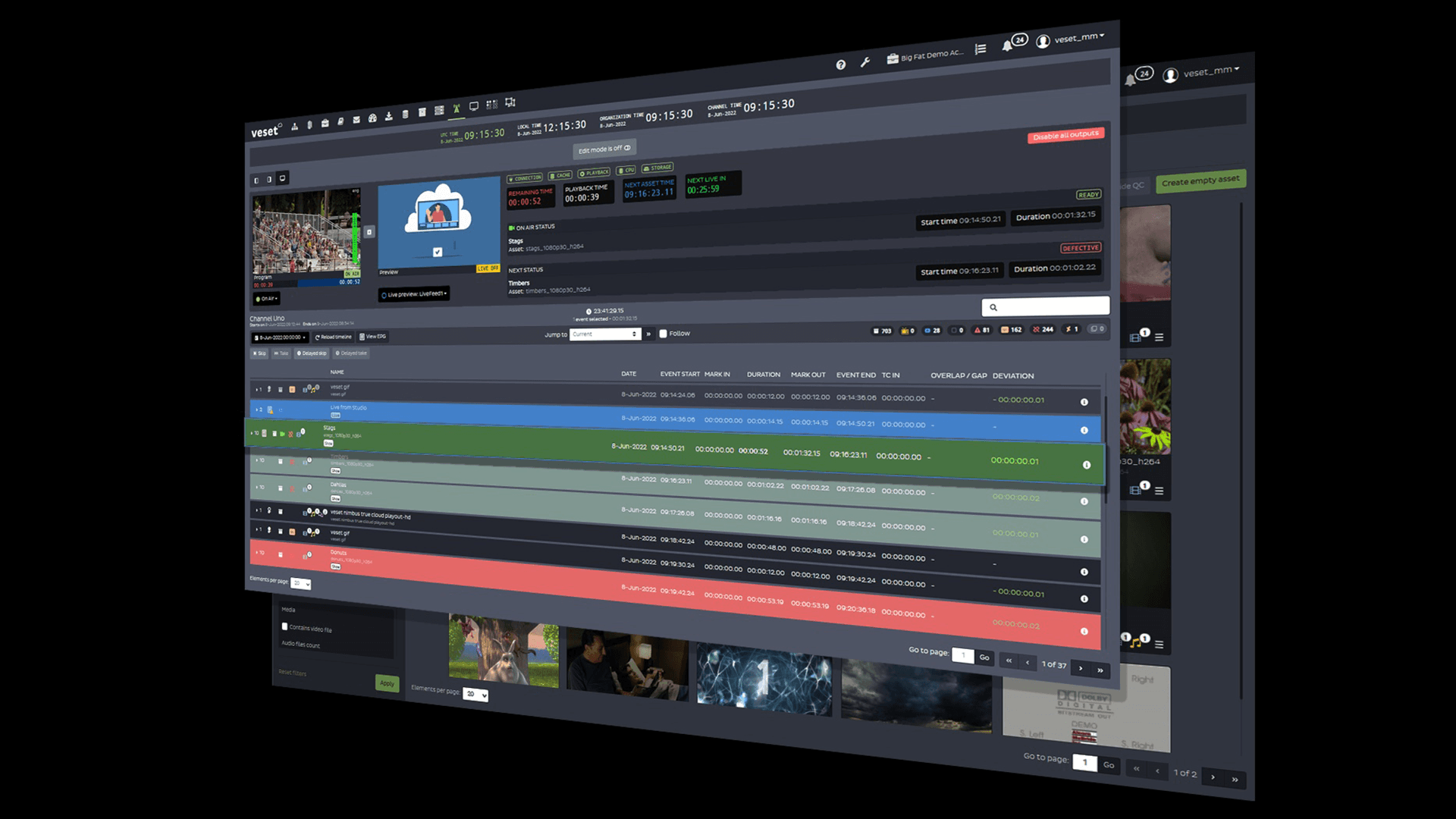 Veset Nimbus adds JPEG XS and multicast cloud playout on AWS