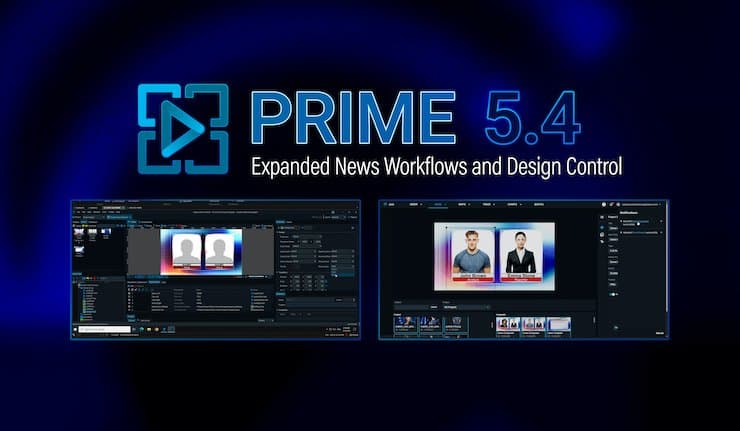 Chyron PRIME 5.4 unifies newsroom graphics with AXIS News integration