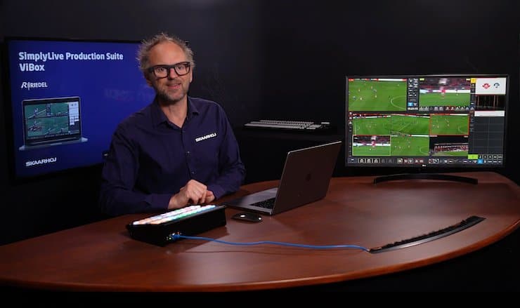 Riedel integrates SKAARHOJ hardware panels via gRPC to SimplyLive 2.1