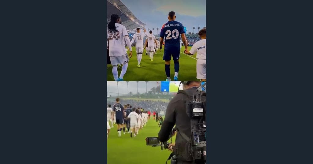 Apple TV streams entire MLS match using 15 iPhones and broadcast glass