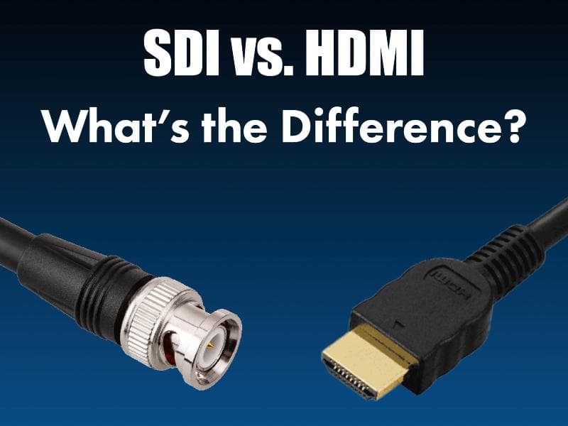 Datavideo explains SDI and HDMI for live video workflows