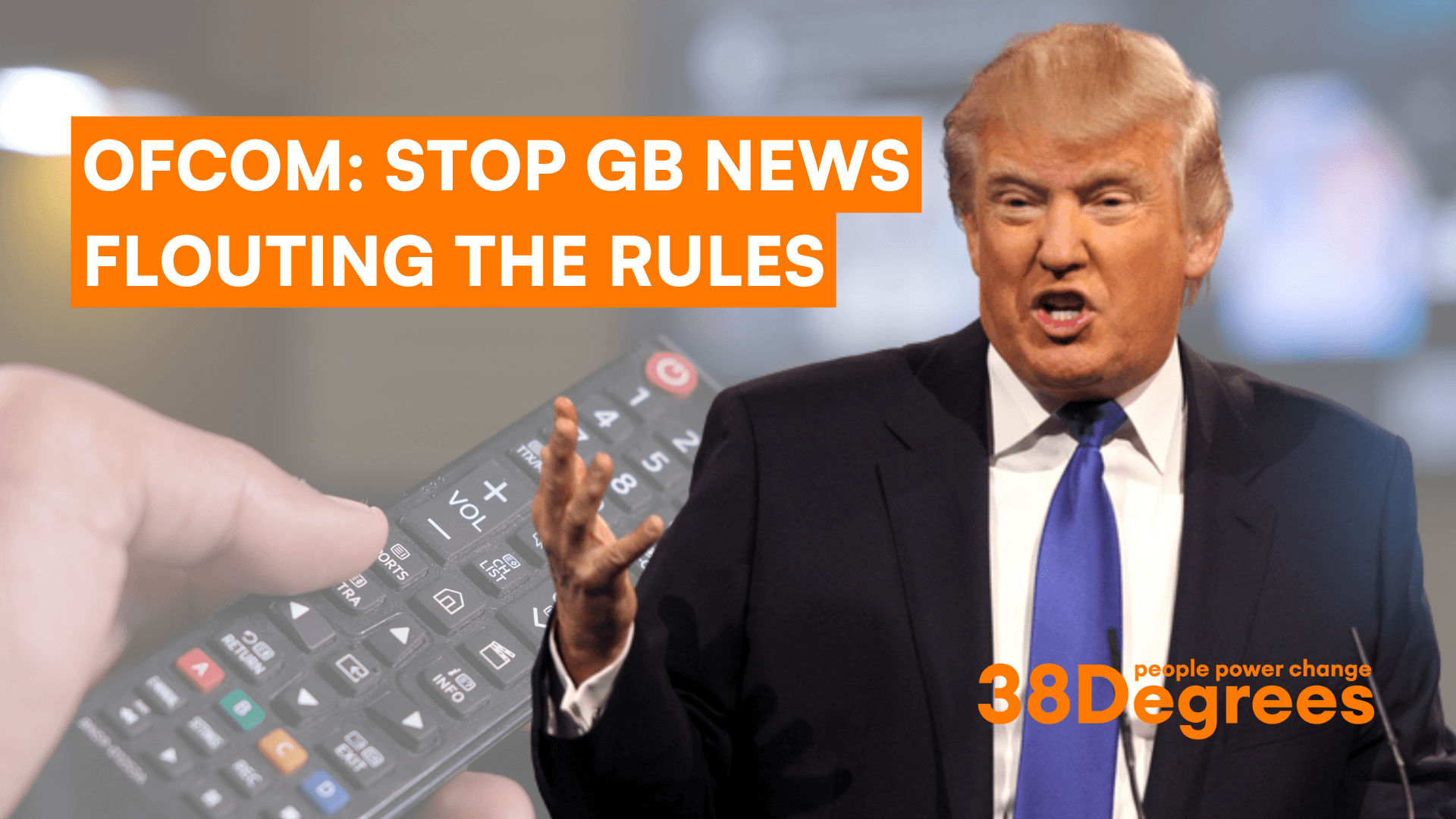 38 Degrees pushes Ofcom to sanction GB News over rules