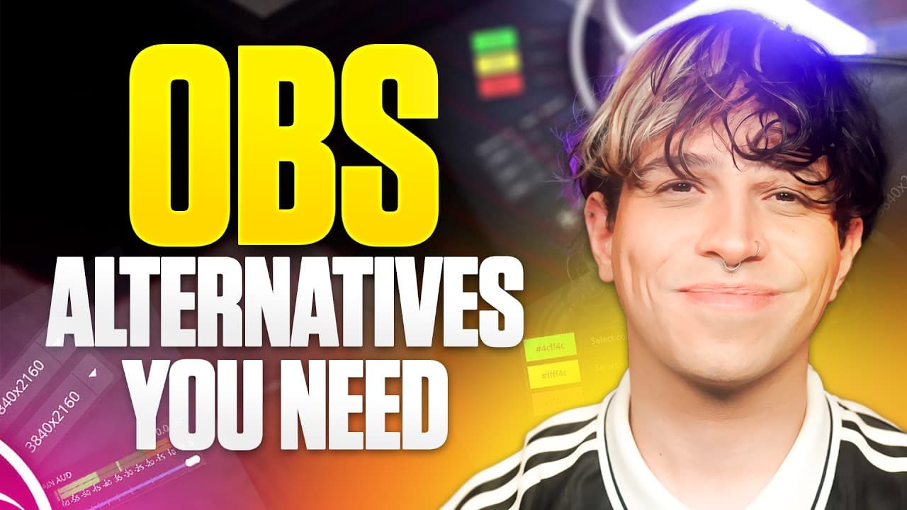 10 OBS alternatives for recording, streaming, and webinars