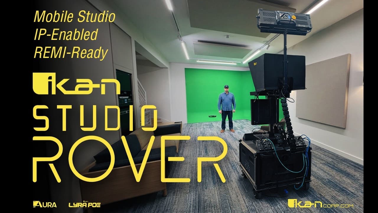 Ikan Launches Studio Rover: Mobile Production Cart for Broadcast Quality Anywhere