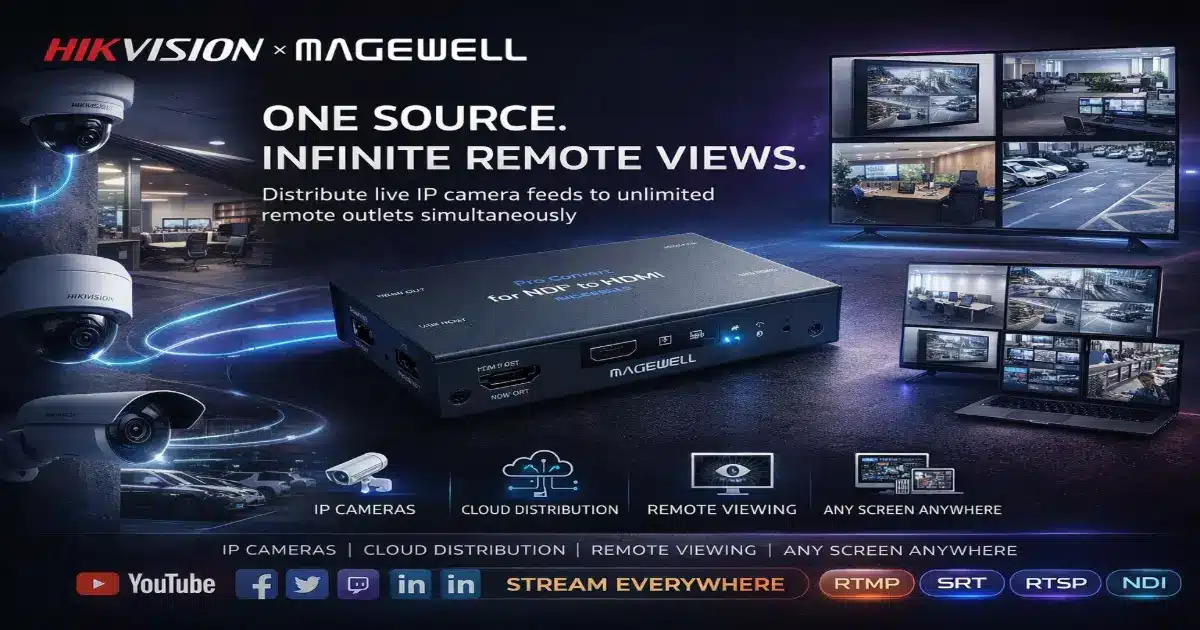 Cloud gateways and hardware decoders streamline multi-site IP camera distribution
