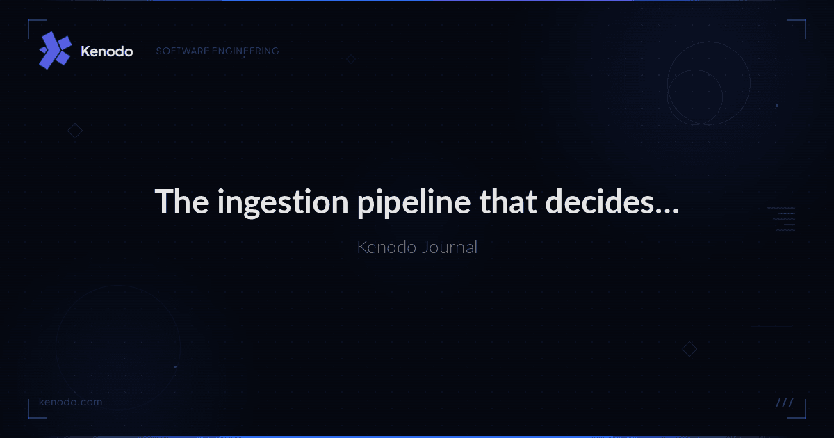 Kenodo Outlines Automated Ingestion Requirements to Solve Catalog Scaling Failures