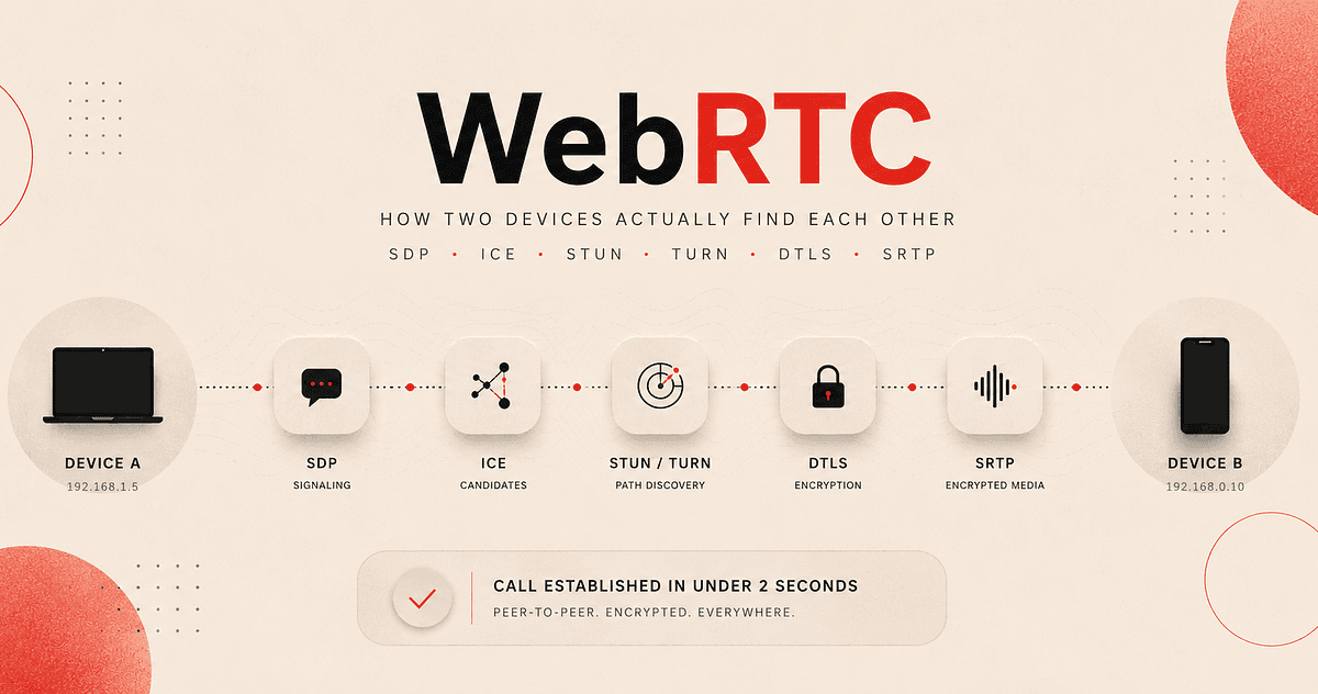 WebRTC architecture deep dive: Decoding the protocols behind real-time video calls