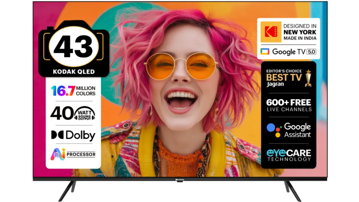 Kodak launches Matrix QLED Google TV lineup in India