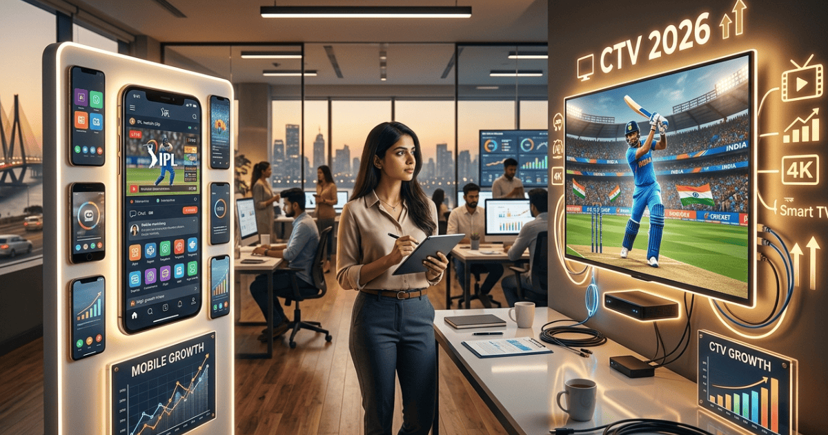 Indian brands face a 2026 split between CTV and mobile