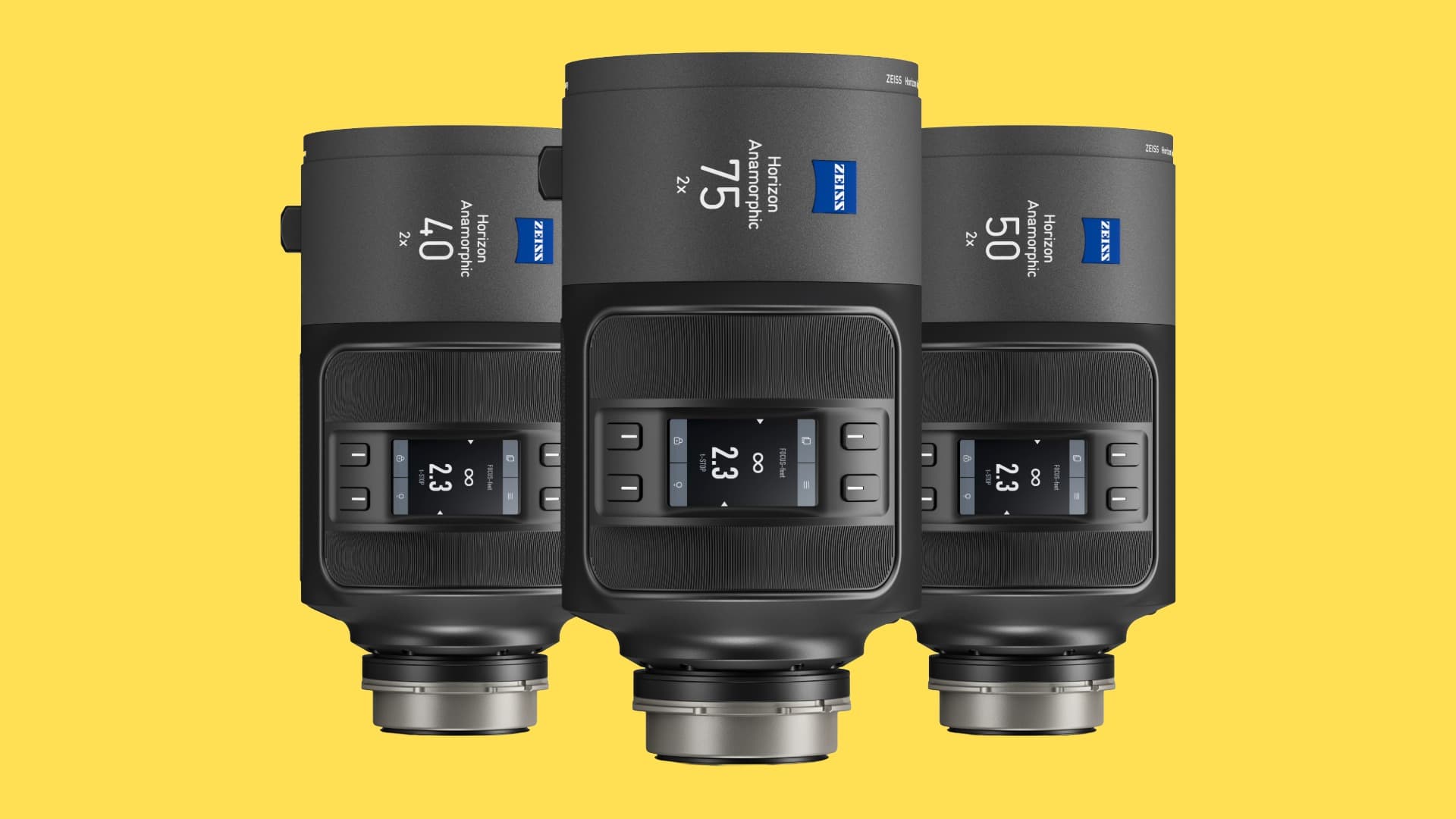 ZEISS Horizon Anamorphic Lenses Integrate Motors, Metadata on New Platform