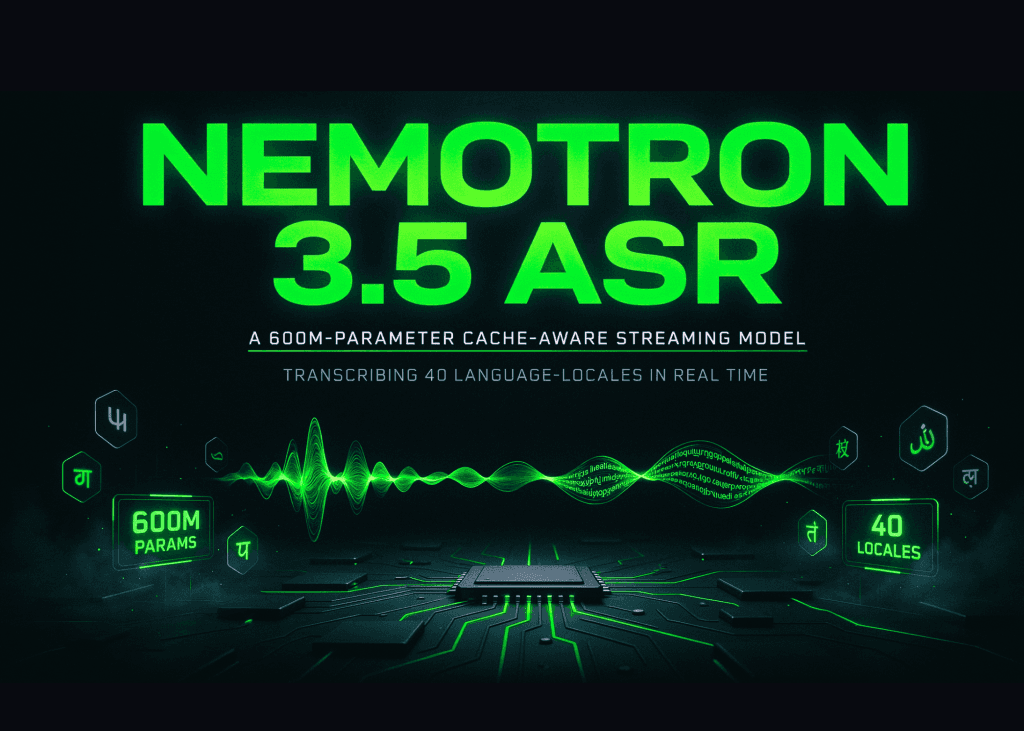 NVIDIA's New Nemotron ASR Transcribes 40 Languages with Configurable Latency