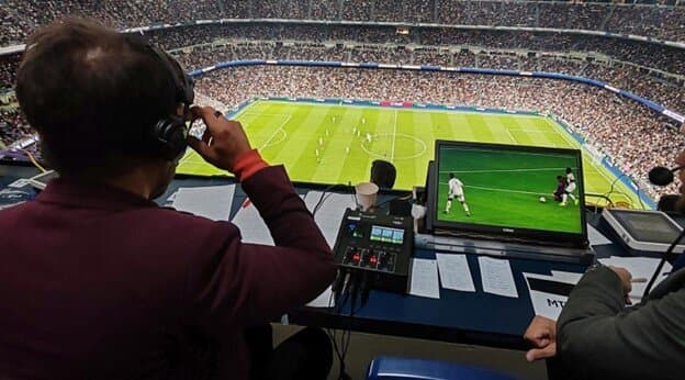 Prodys Quantum2 W supported El Clásico commentary positions