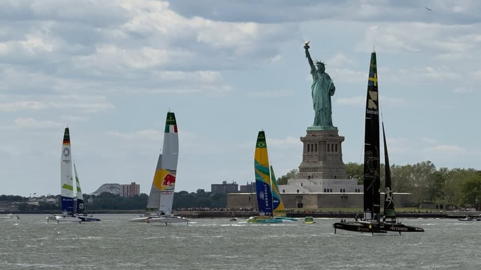 Riedel deploys IP backbone for SailGP New York remote production