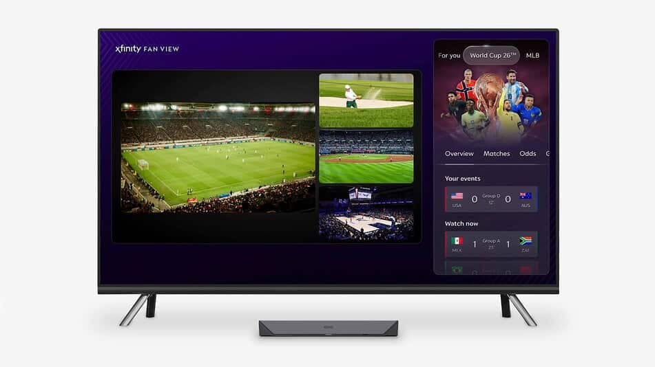 Comcast Xfinity boosts 4K delivery, Multiview for 2026 World Cup