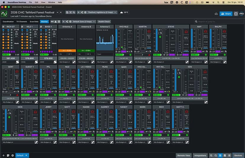 Sennheiser Spectera firmware 1.4 adds SoundBase integration and monitoring tools