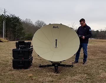 AvL Technologies Launches 1.35m Tri-Band FlyAway Antenna with IATA Compliance