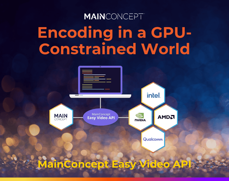 MainConcept’s EVA API switches between GPU and software encoding