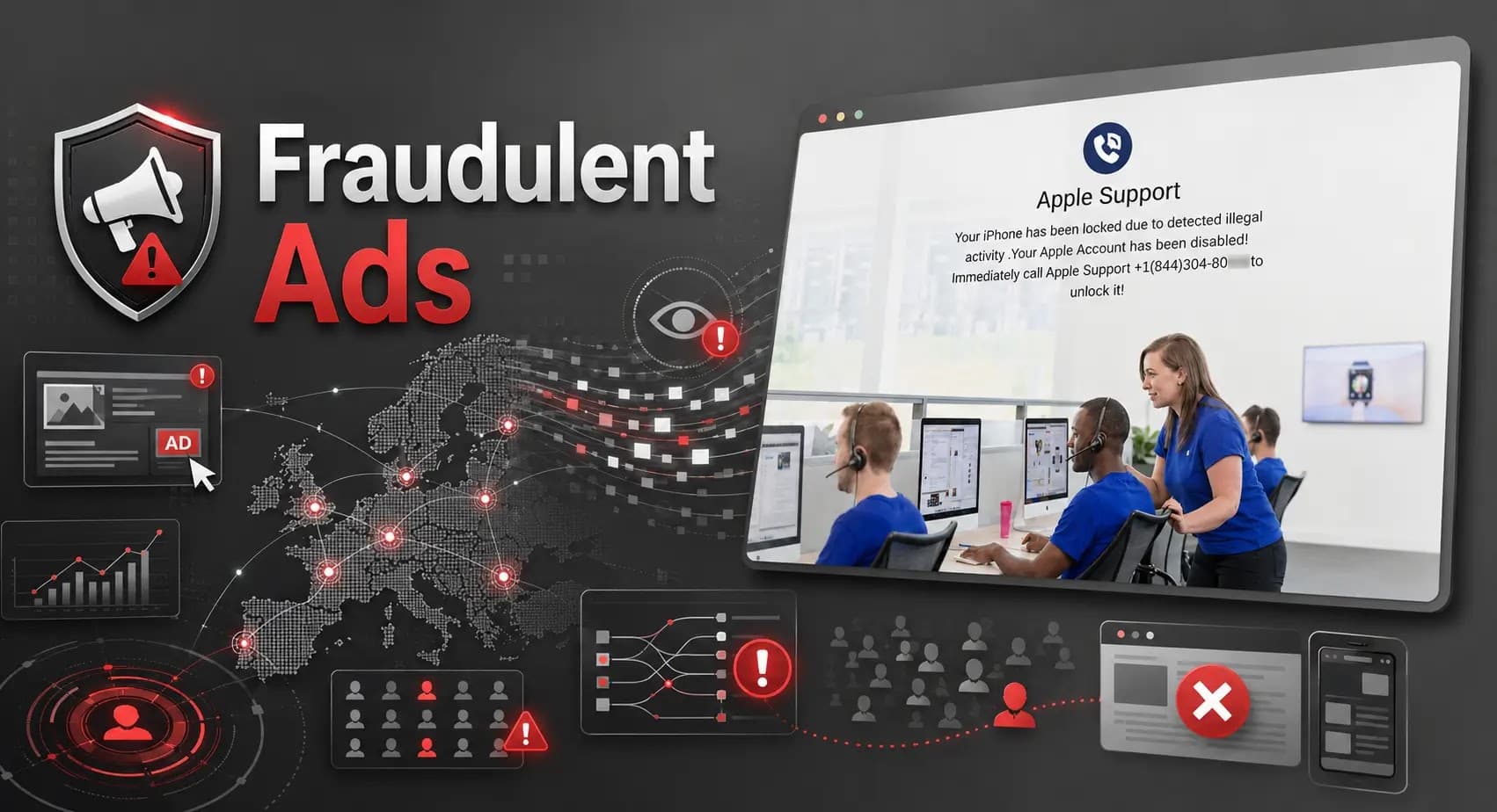 Fraudulent ads generate 304M impressions across Europe in 23 days