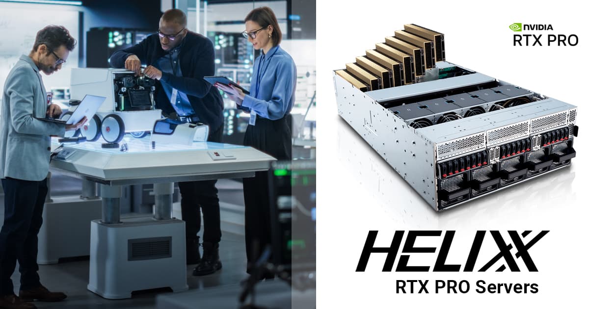 Boxx debuts Helixx RTX PRO servers with NVIDIA Blackwell architecture