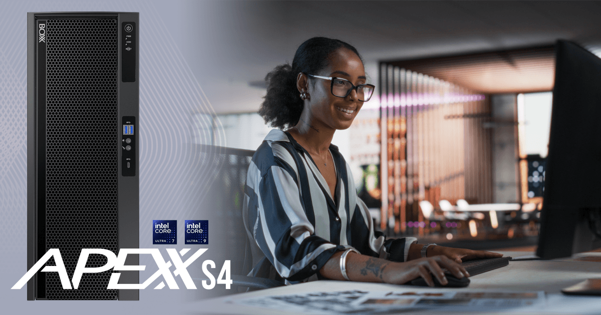 BOXX launches APEXX S4 with Intel Core Ultra 24-core processing