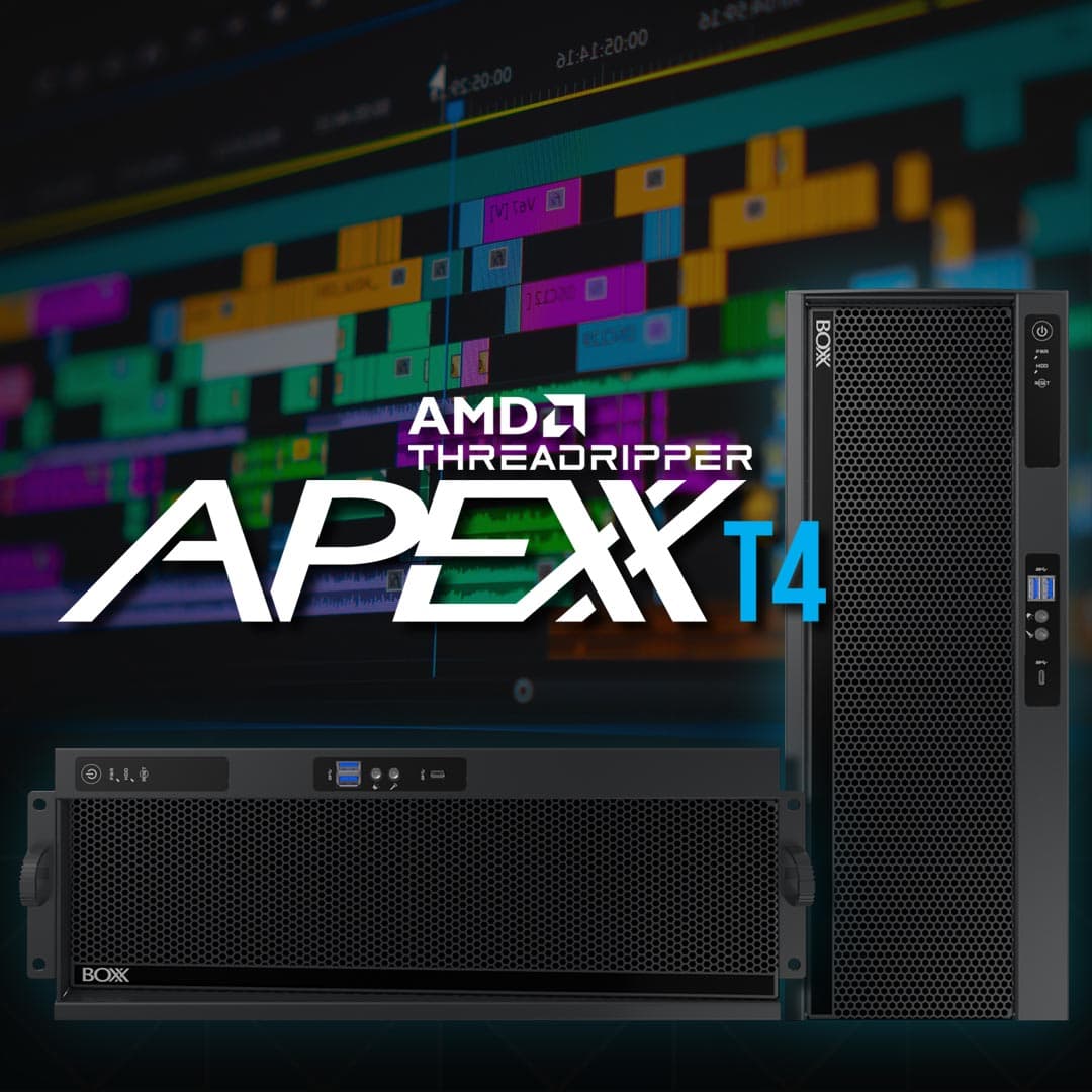 BoxxTech launches APEXX T4 workstation featuring 64-core AMD Threadripper 9000