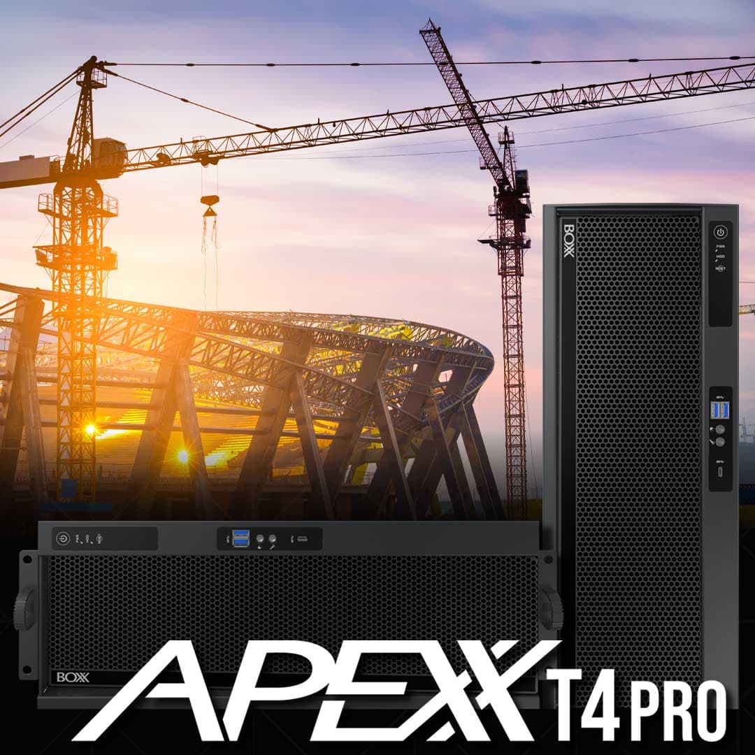 BOXX launches APEXX T4 PRO workstation with 96-core Threadripper
