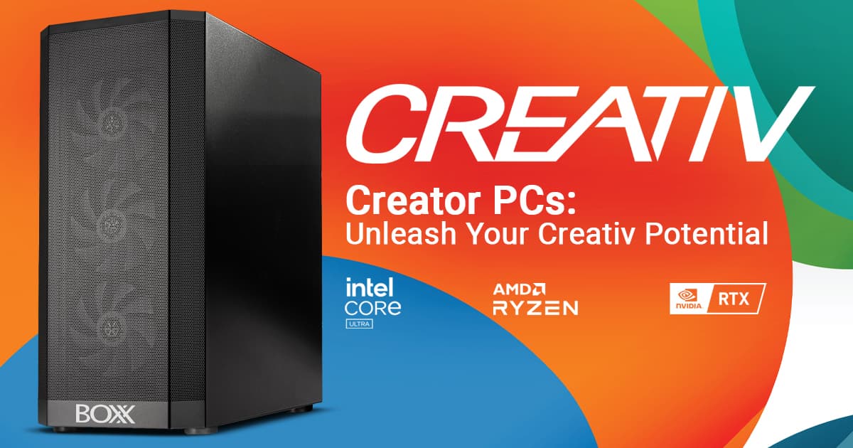 BOXX launches Creativ PC line for 8K video and 3D rendering
