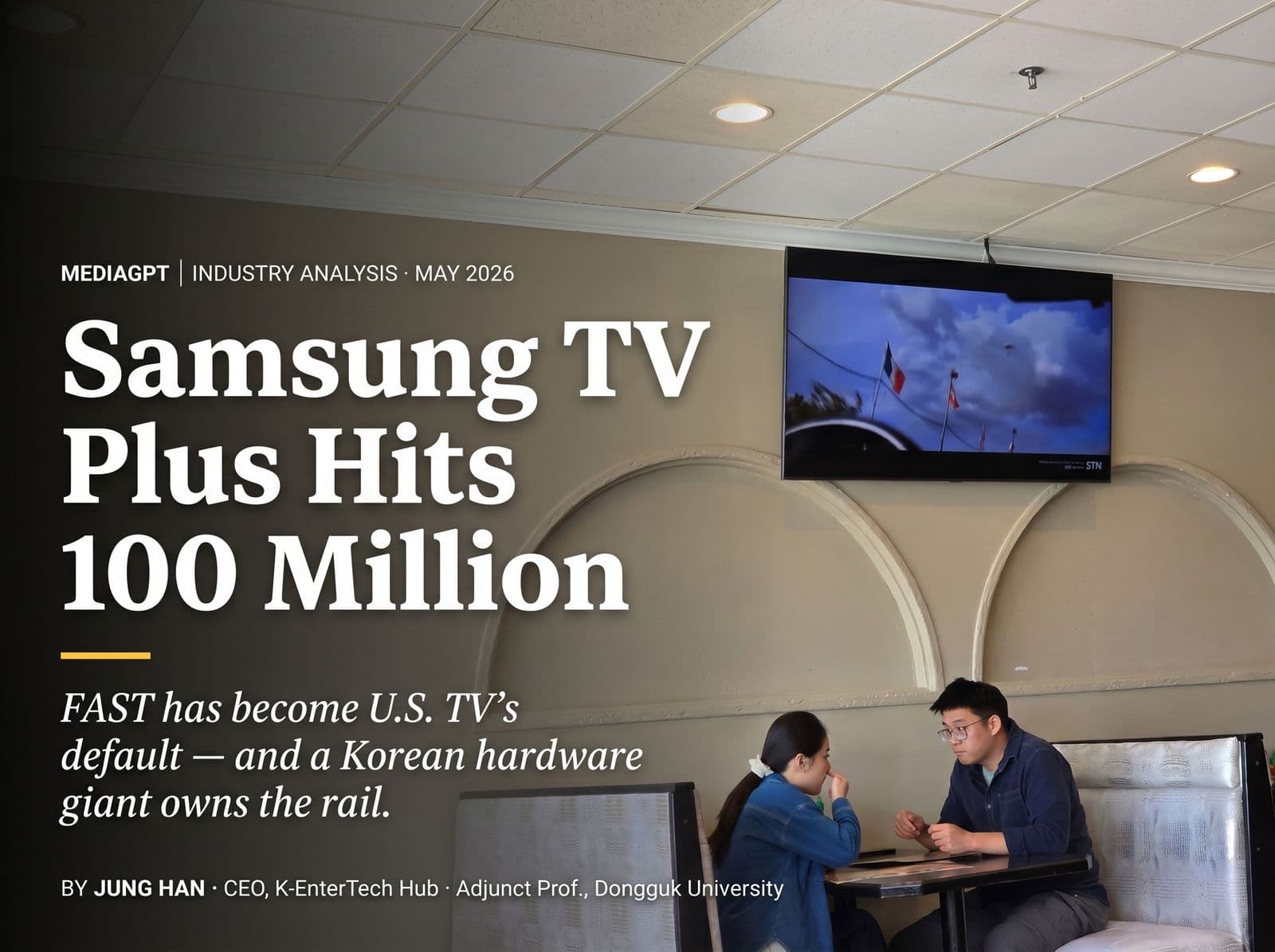 Samsung TV Plus reaches 100 million as FAST fills TV budgets
