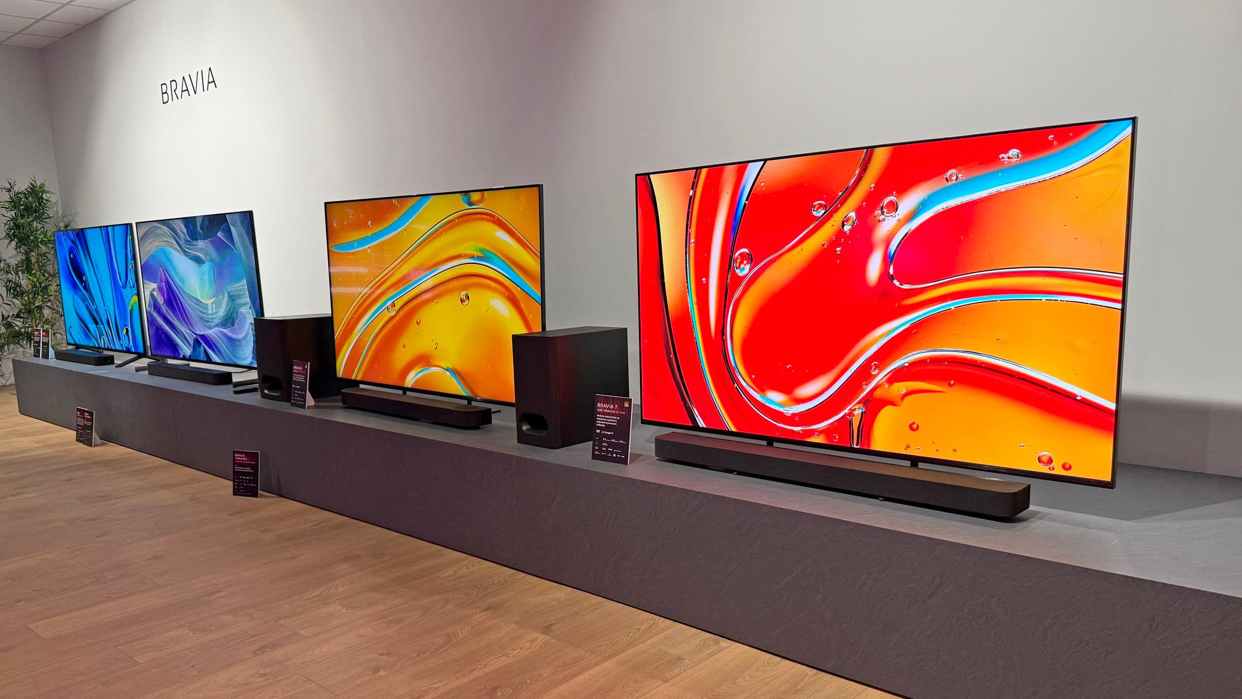 Sony launches seven-model TV lineup across up to seven sizes