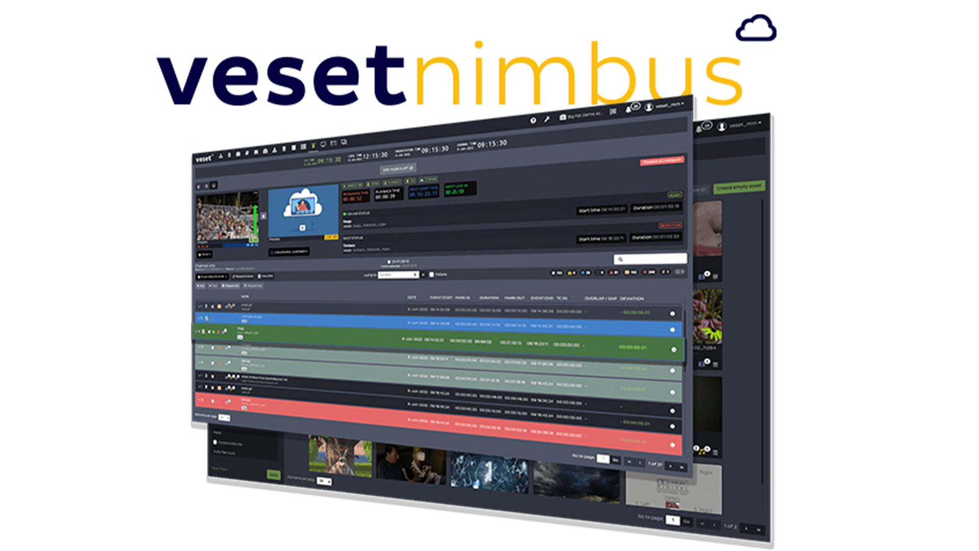 Veset Nimbus adds SCTE bulk triggers, portrait playout, and 4K/8K encoding