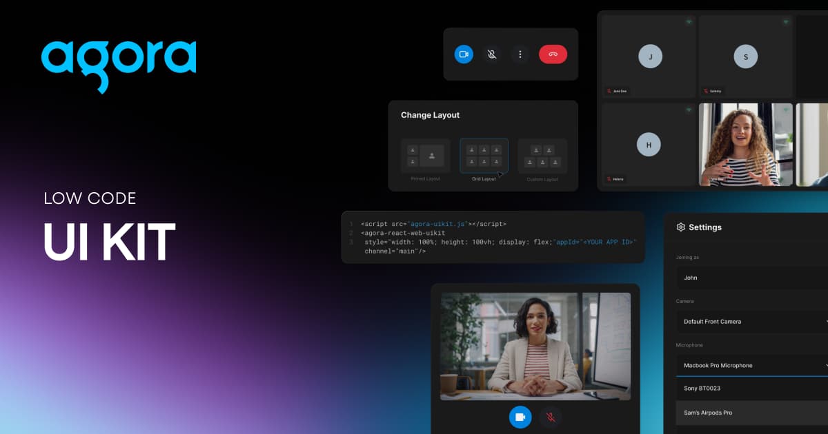 Agora rolls out customizable UIKit frameworks for real-time video