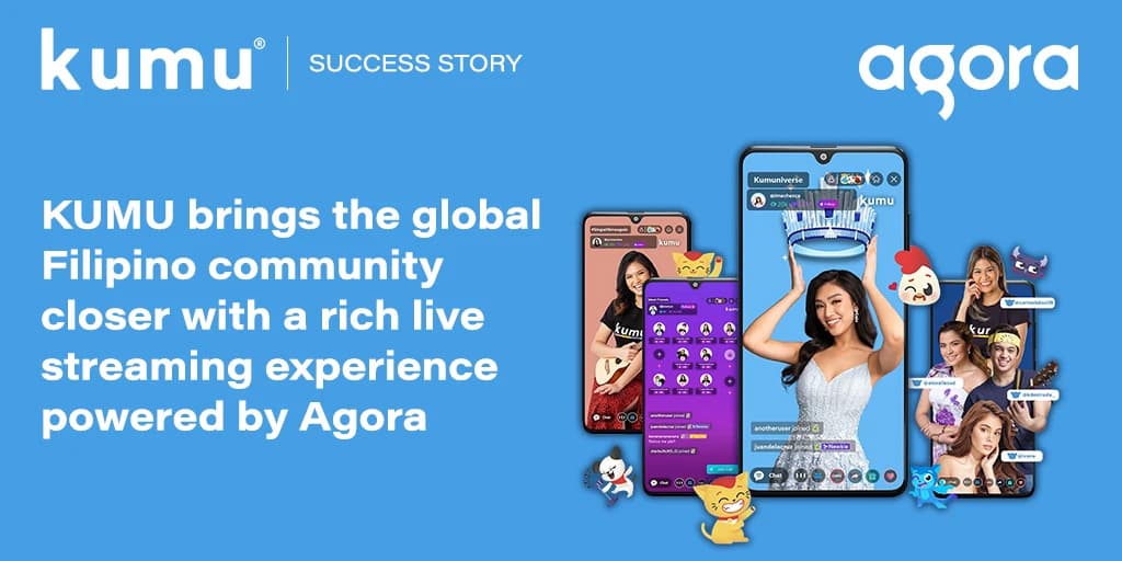 KUMU uses Agora to serve the global Filipino audience