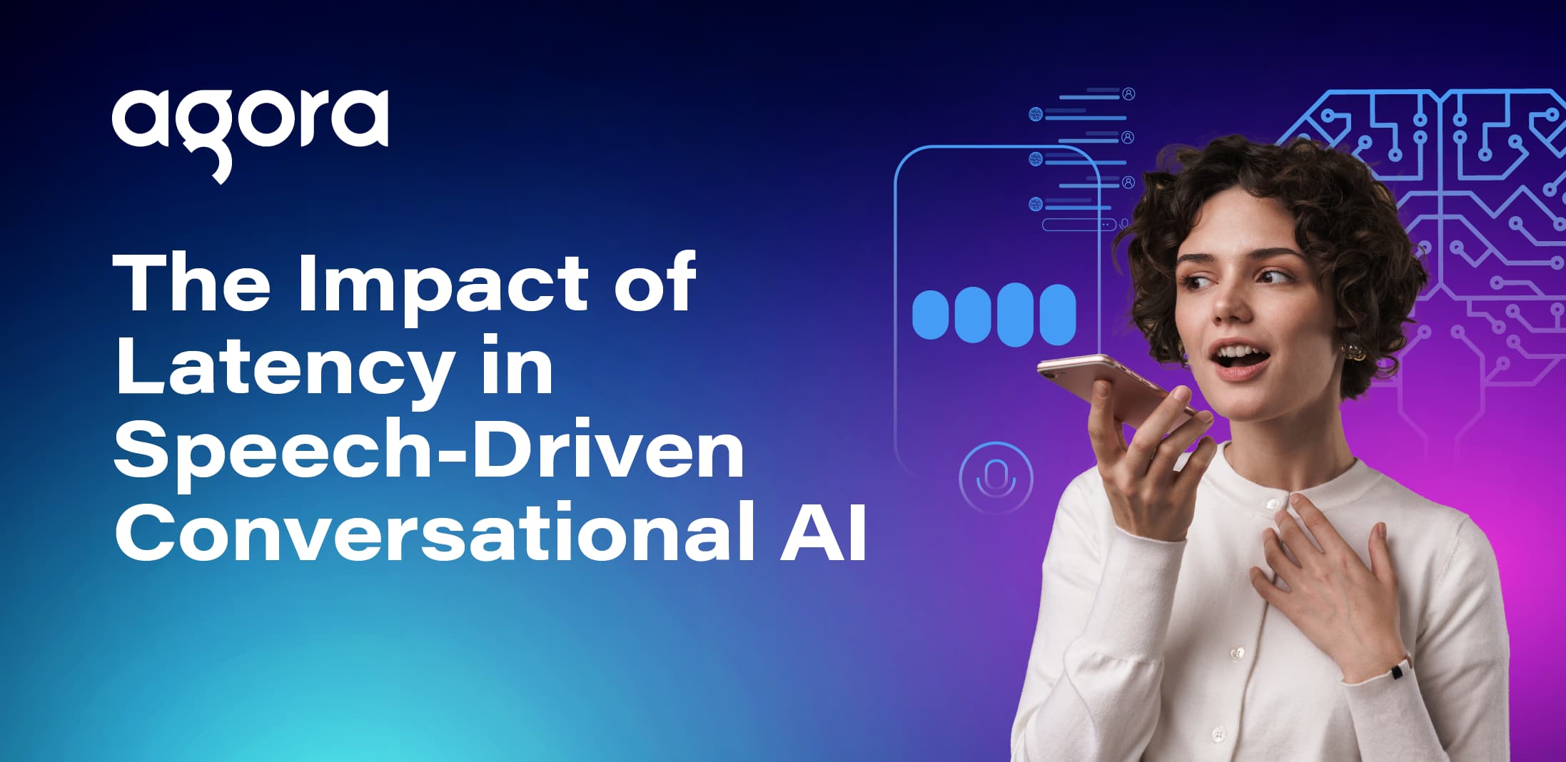 Agora says latency is the main hurdle for speech AI