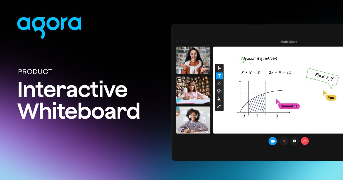 Agora launches Interactive Whiteboard SDK for real-time visual collaboration apps