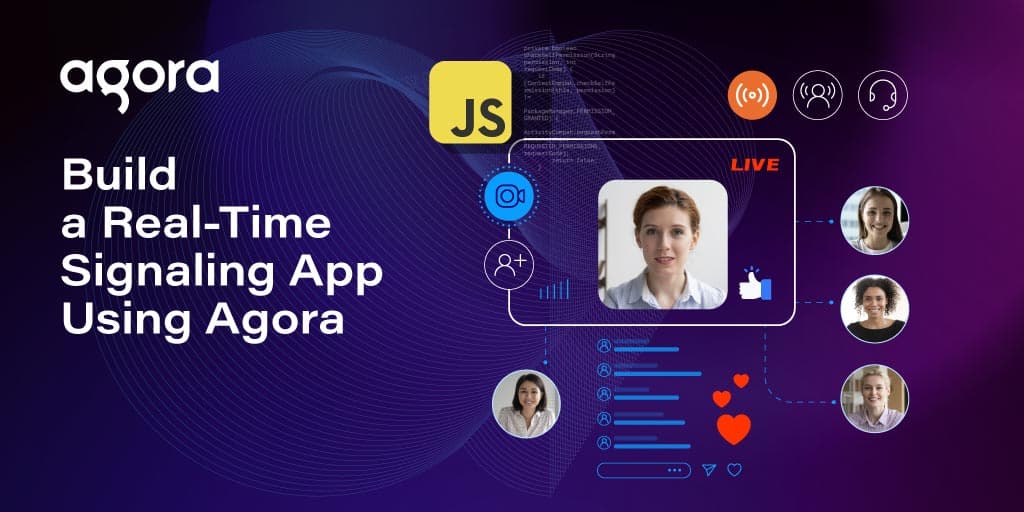 Agora shows real-time JavaScript UI sync with signaling
