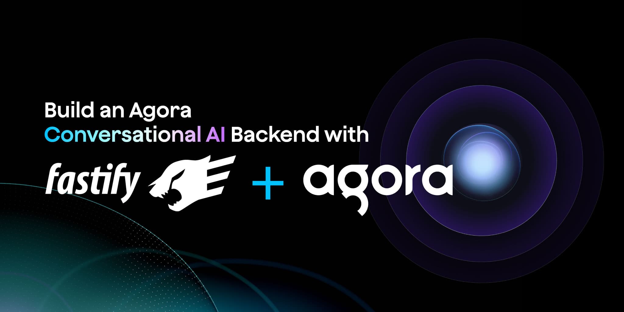 Agora details Fastify backend for Conversational AI voice apps