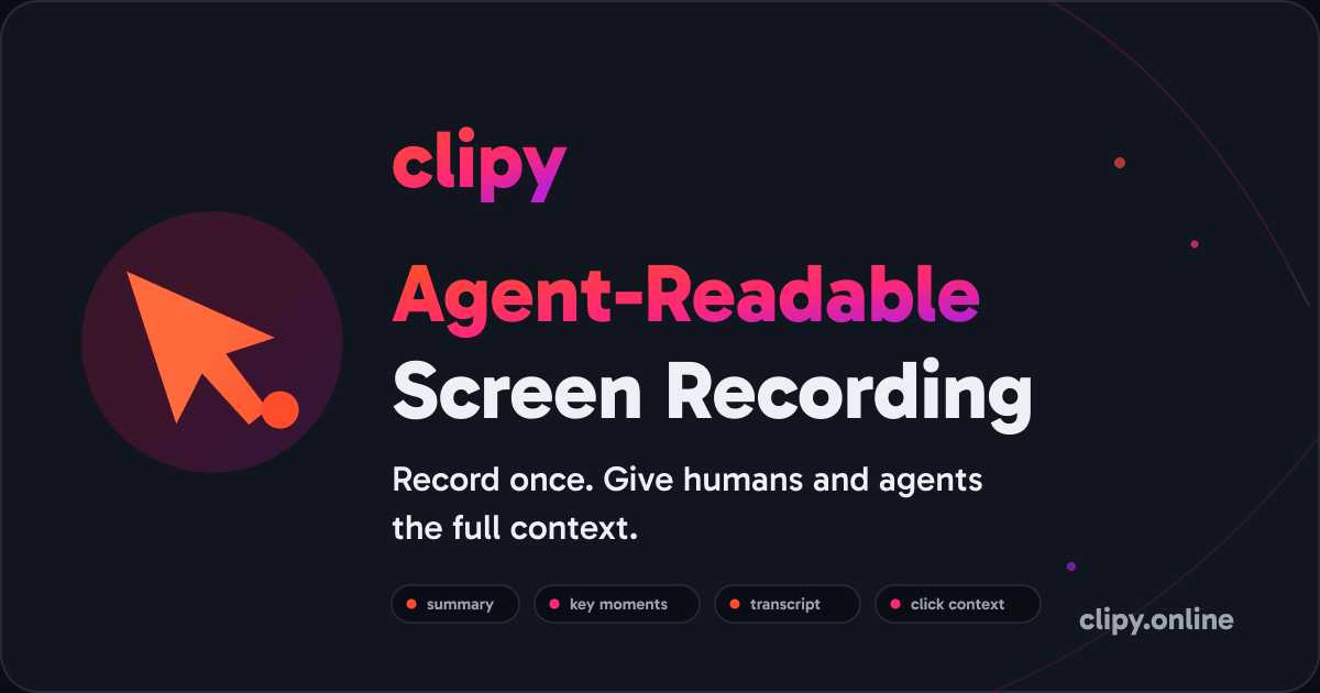 Clipy leverages Mux and AI to eliminate video sharing friction