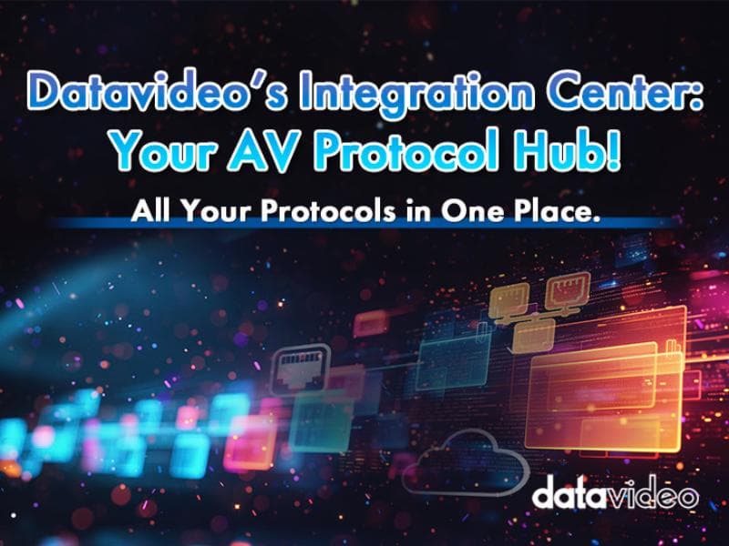 Datavideo launches Integration Center for protocol and command access