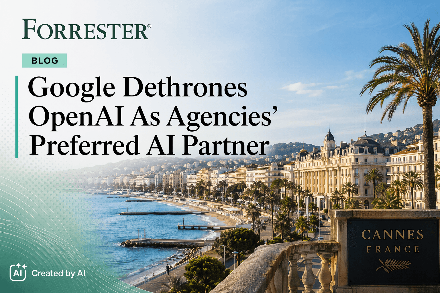 Google overtakes OpenAI as top AI partner for marketing agencies