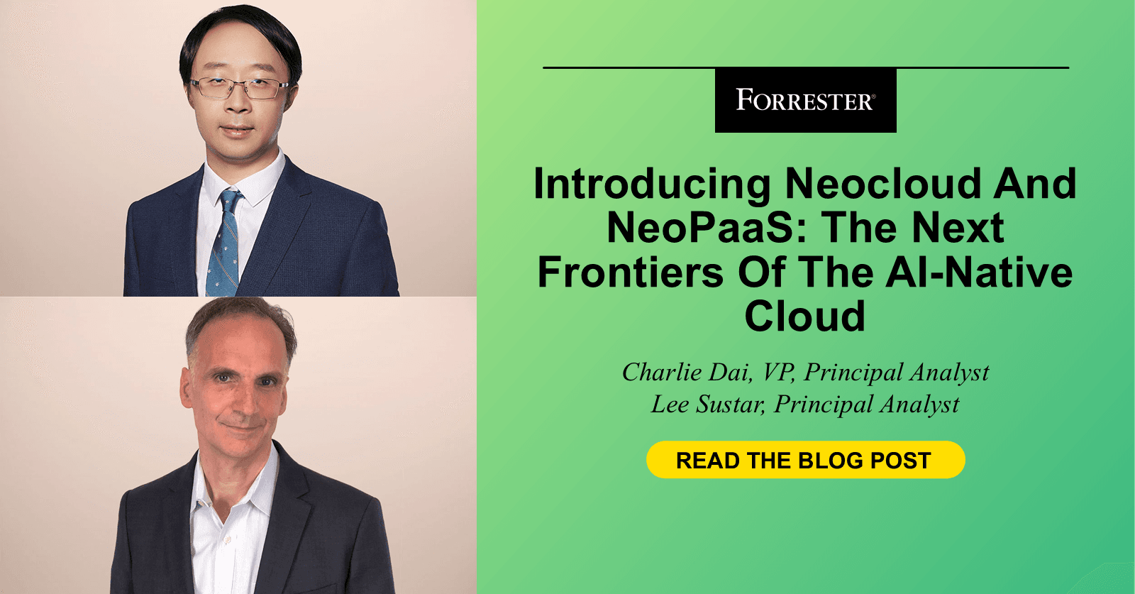Forrester defines Neocloud and NeoPaaS categories to scale AI-native infrastructure