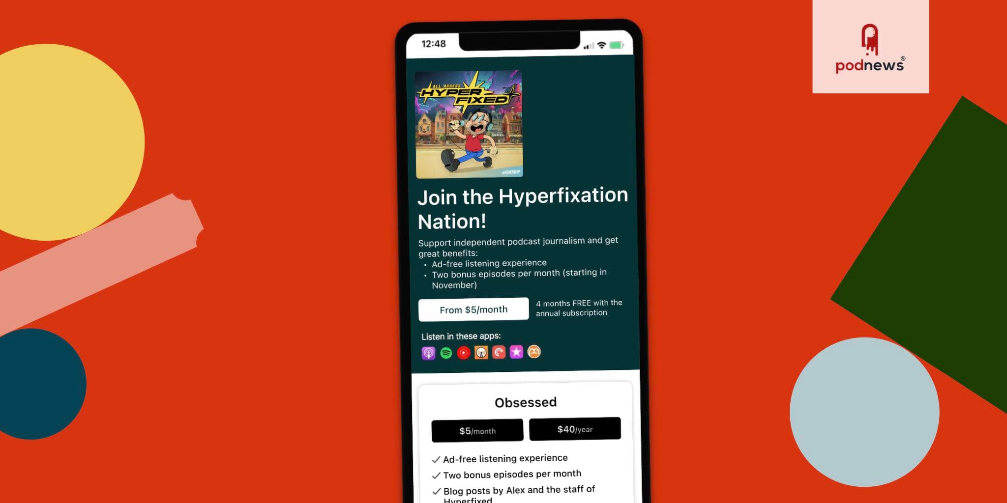 Supporting Cast adds subscriber-only video delivery on Spotify