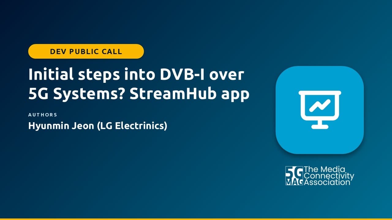 LG demonstrates DVB-I app for 5G, unifying live and catch-up TV