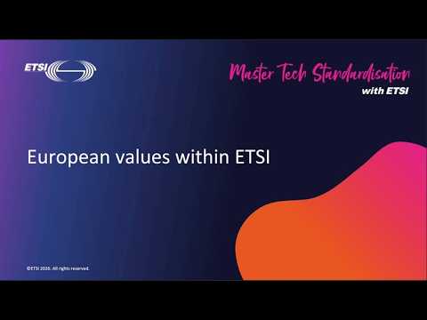 ETSI outlines European value framework for technical streaming and AI standards