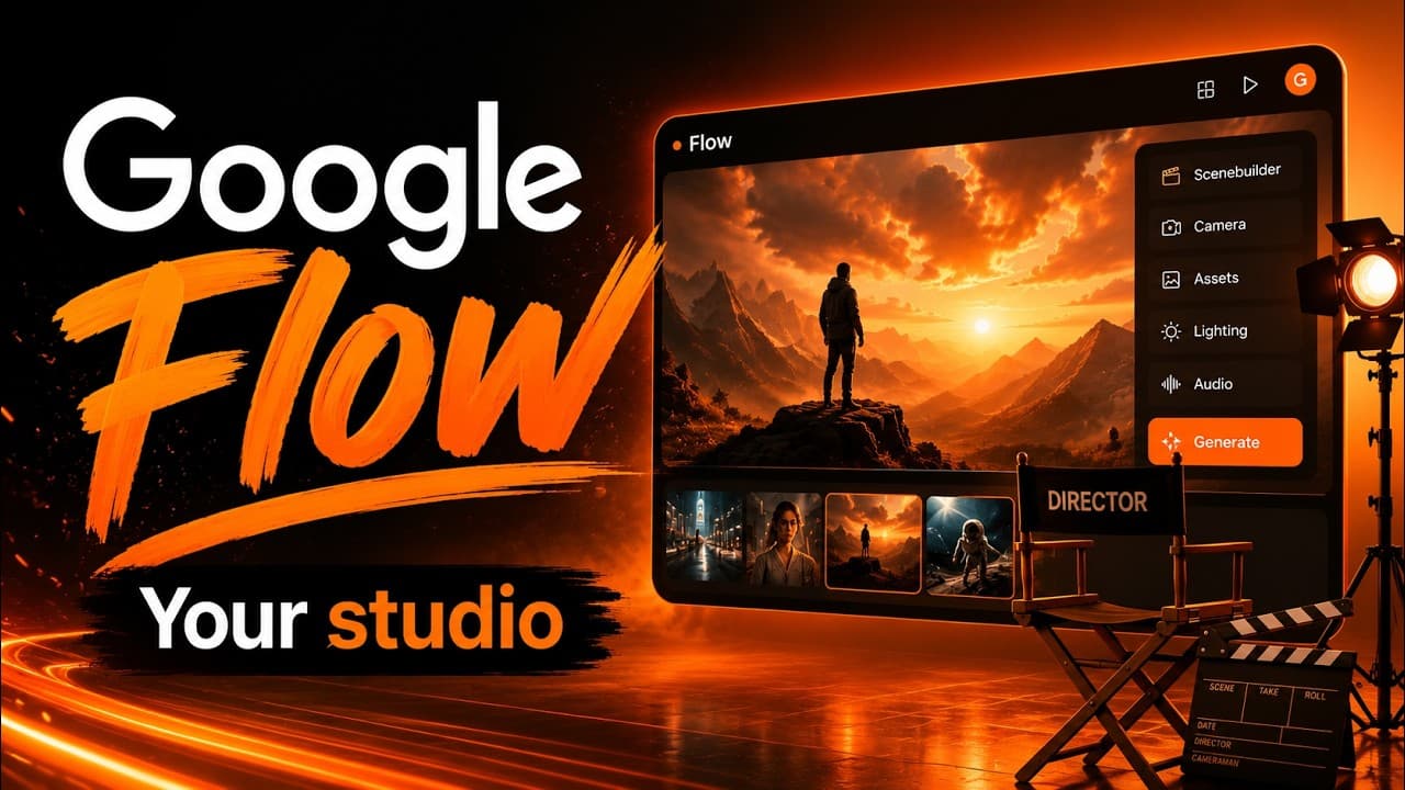 Google Flow introduces a studio for AI video and images