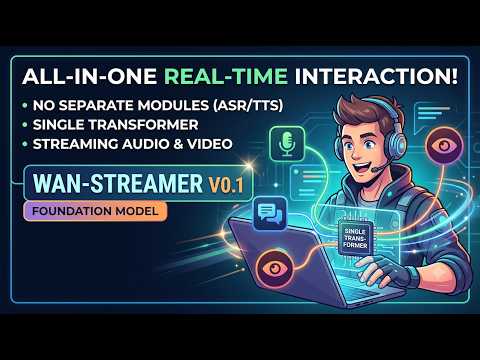 Alibaba WanStreamer v0.1 achieves 200ms latency for interactive AI avatars